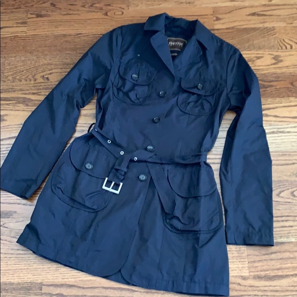 NWOT Geox Respira Trench Coat